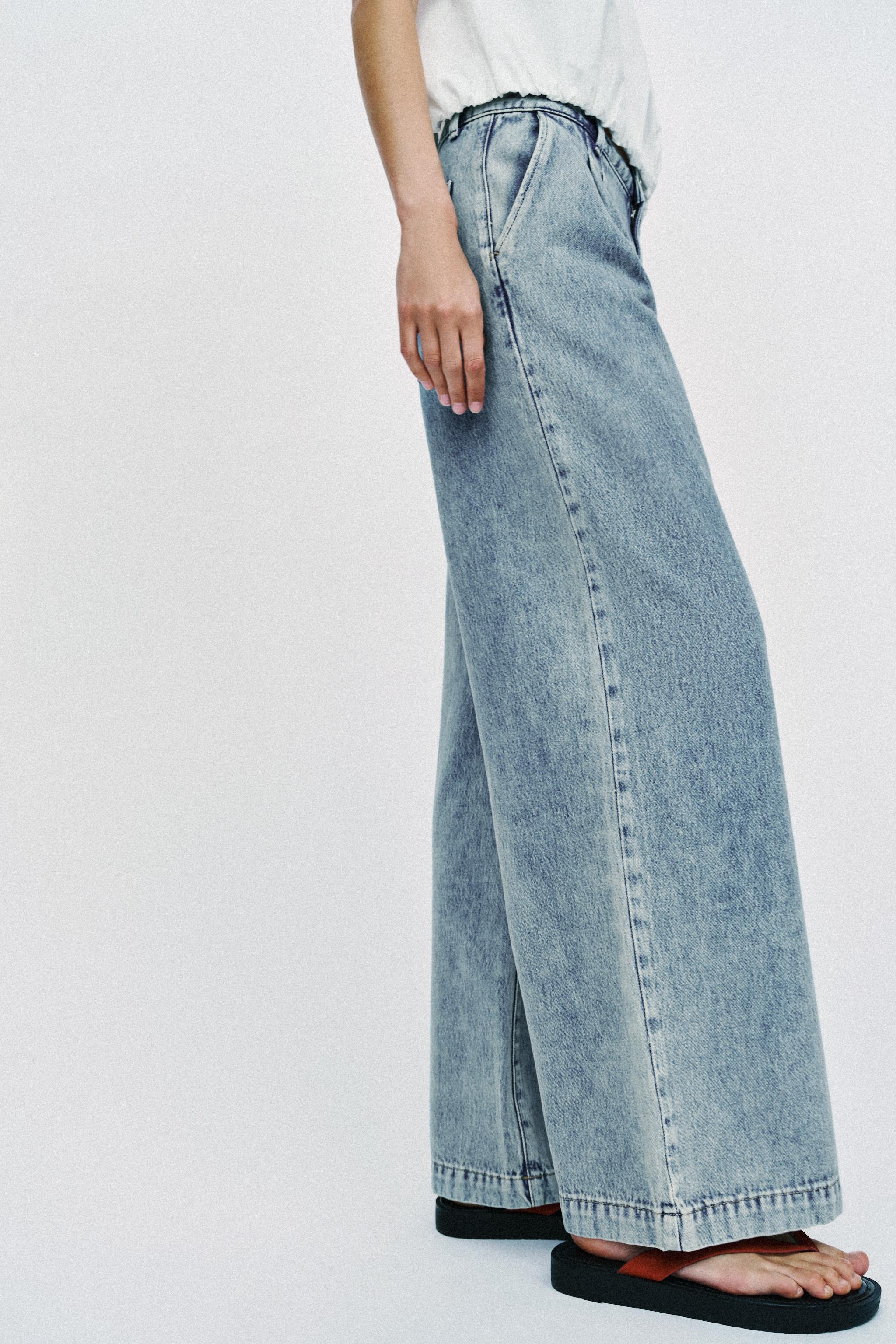 Z1975 WIDE LEG JEANS WITH DARTS